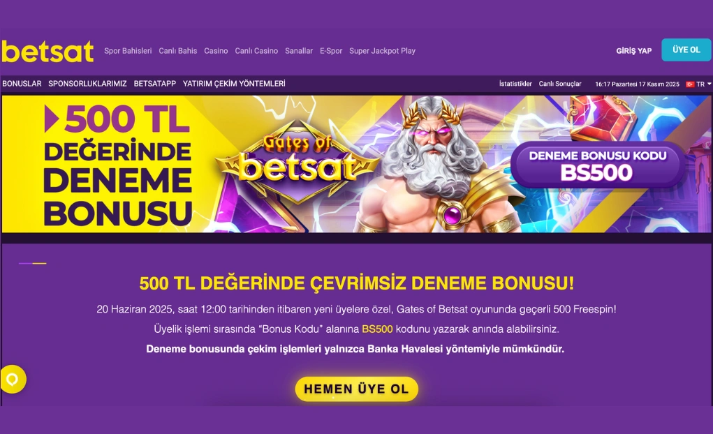 betsat masaustu